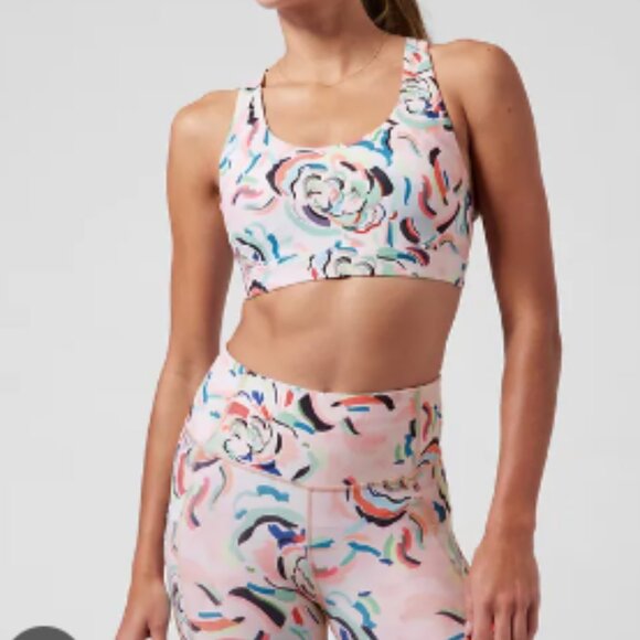 Athleta Complete Set Ultimate Stash in Elegance Floral Print - Both Size Small - Picture 1 of 16